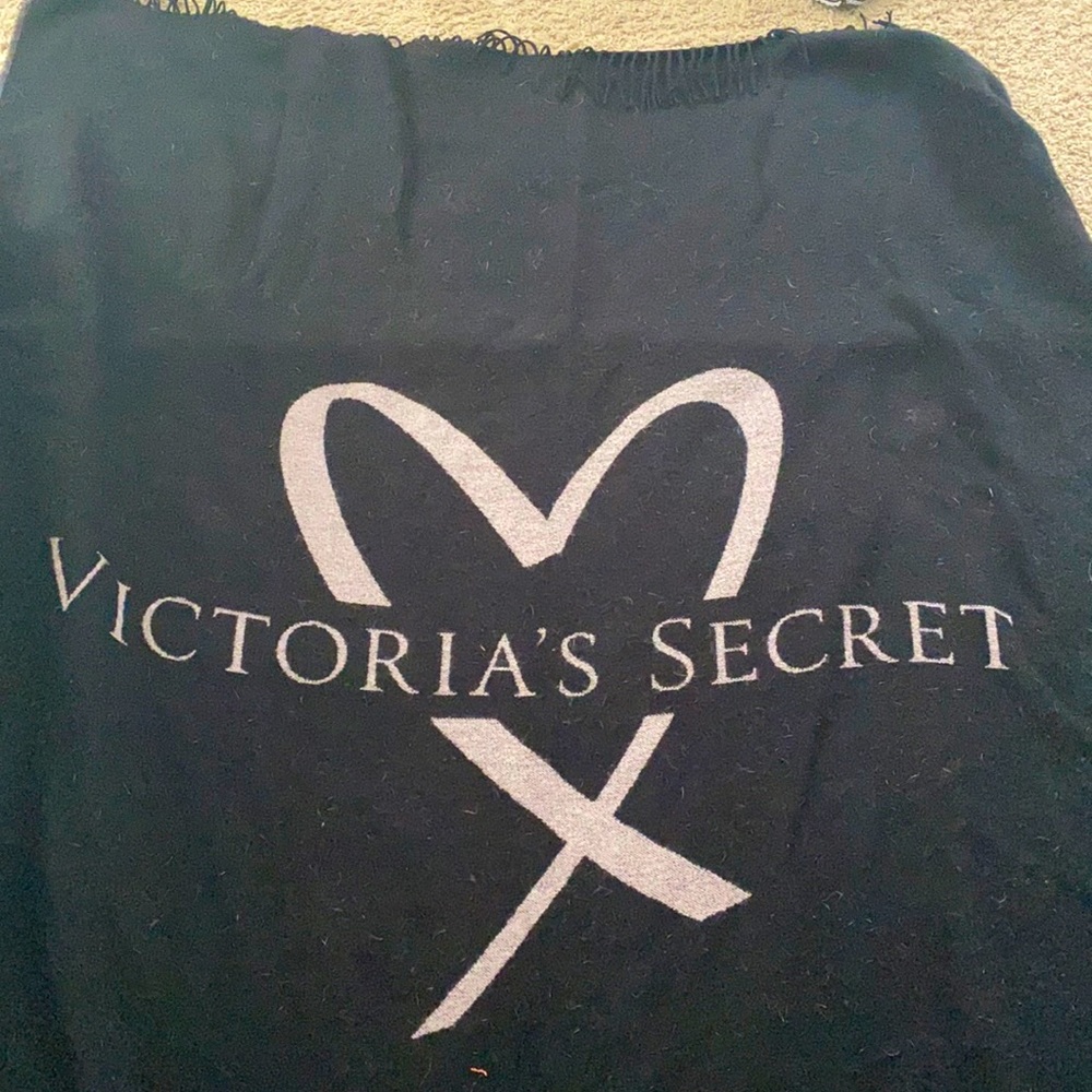 2 sided Victoria Secret blanket/throw